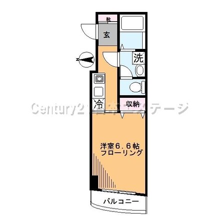 旗の台駅 徒歩1分 2階の物件間取画像